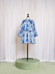 Abby Jacquard Bow Dress