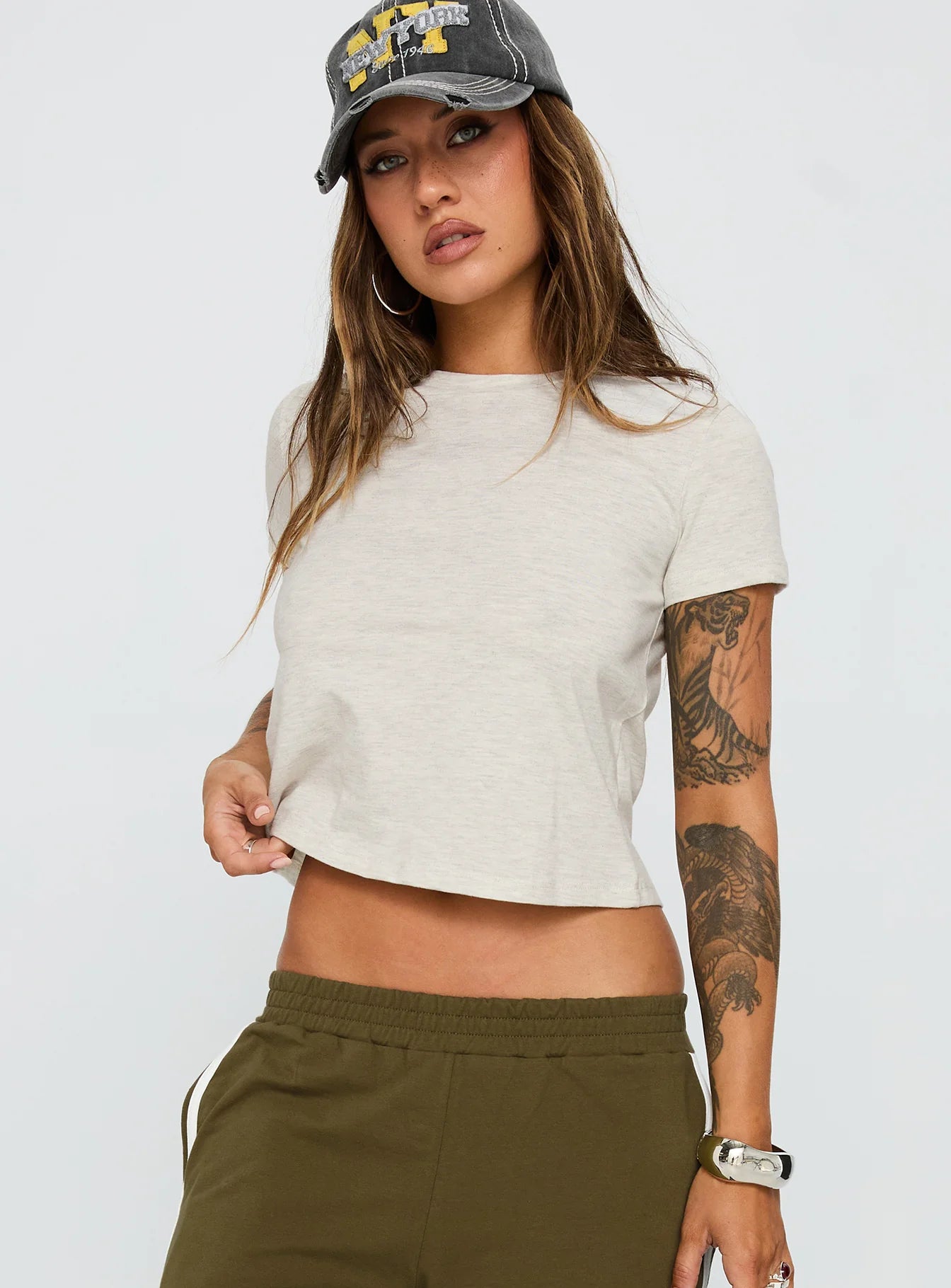 Micah Tee Grey Marle