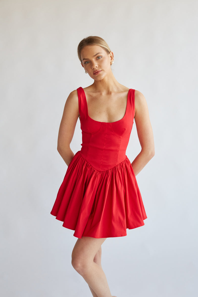Delaney Corset Mini Dress