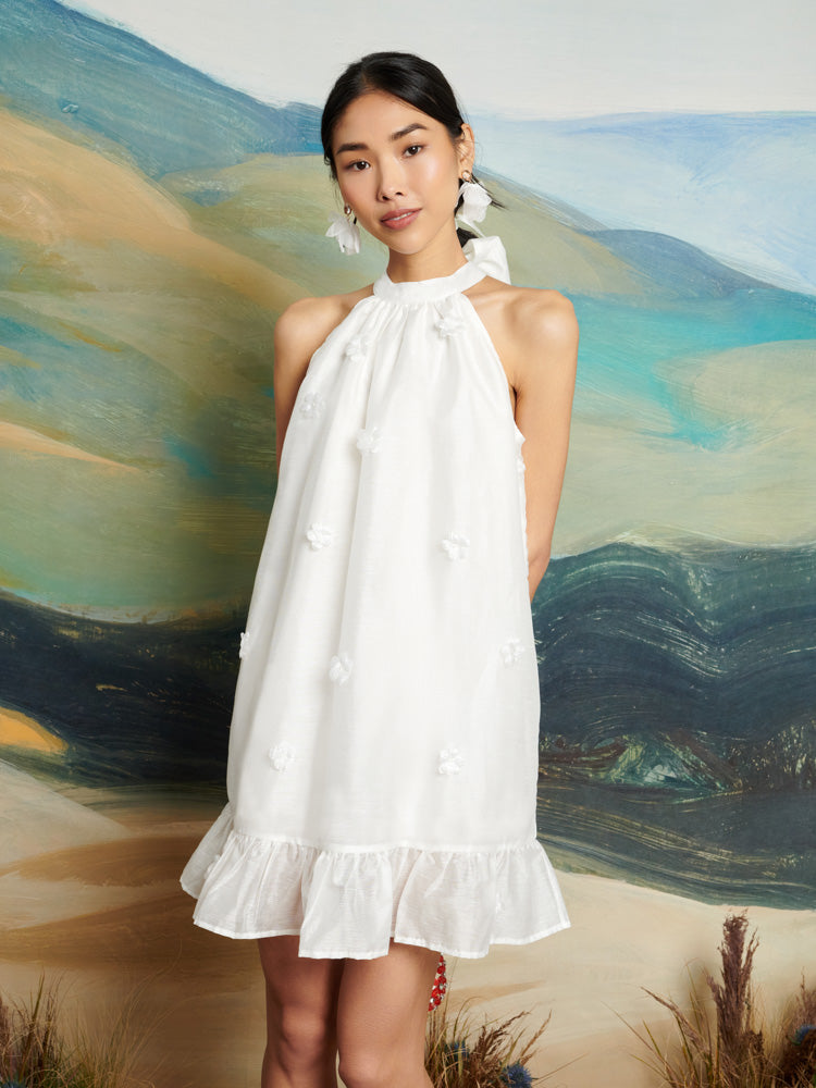 Cali Flower Mini Dress
