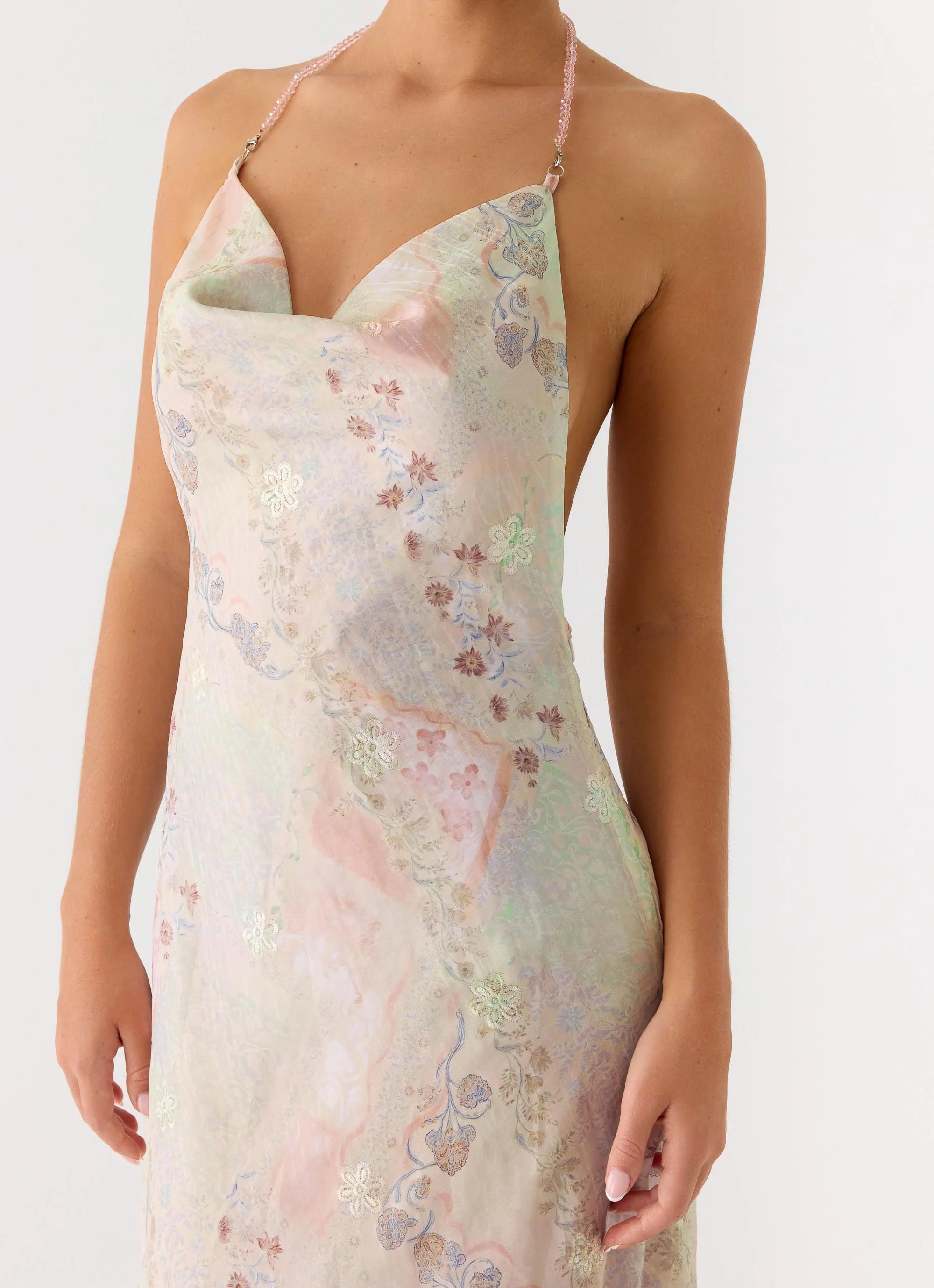 In The Sky Maxi Dress - Mystic Paisley