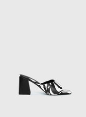 Sunset Boulevard Heels Zebra